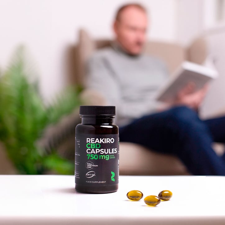 Reakiro CBD Gel 15mg 30 Capsules - 998723