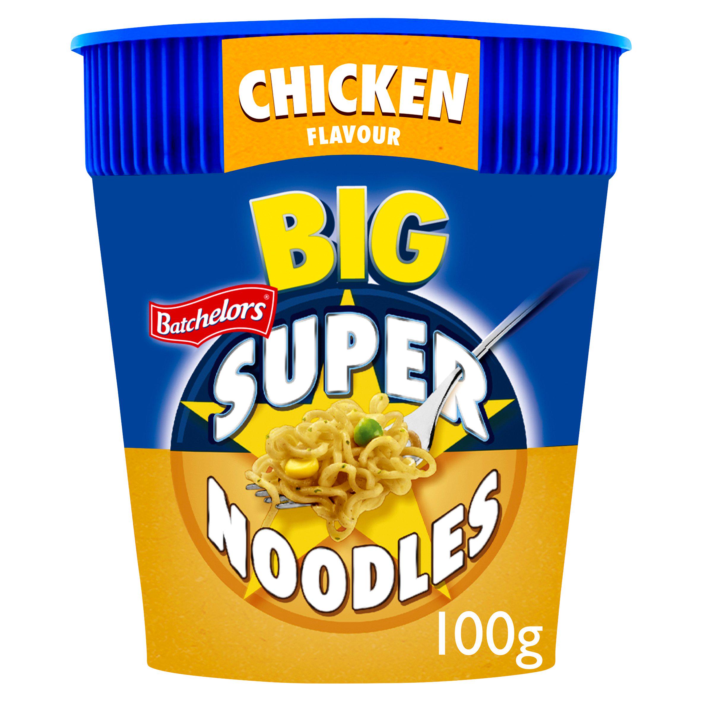 Batchelors Big Super Noodles Pot Chicken Flavour 100g - McGrocer
