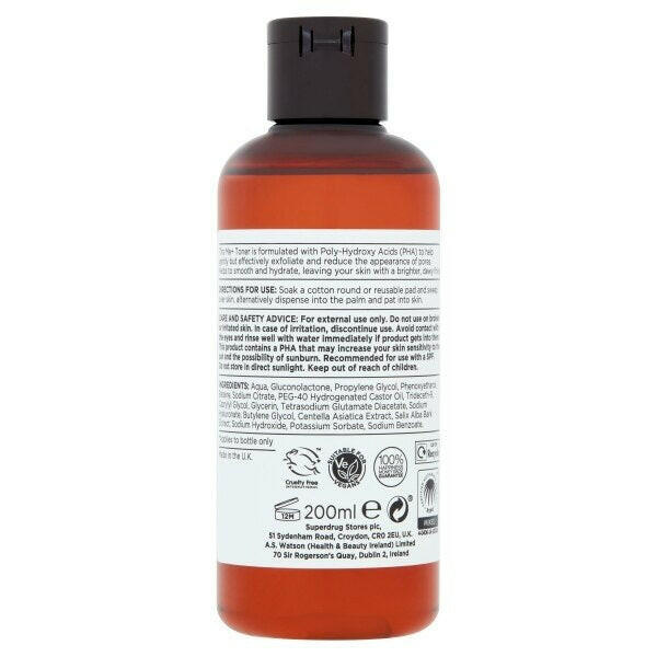 Superdrug Me+ PHA Toner 200ml GOODS Superdrug