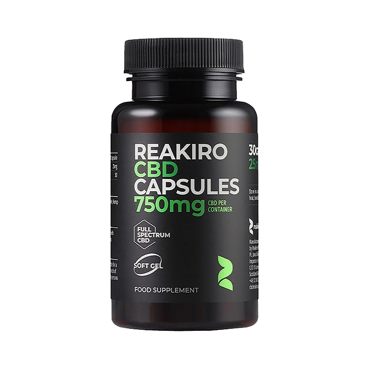 Reakiro CBD Gel 15mg 30 Capsules - 998730