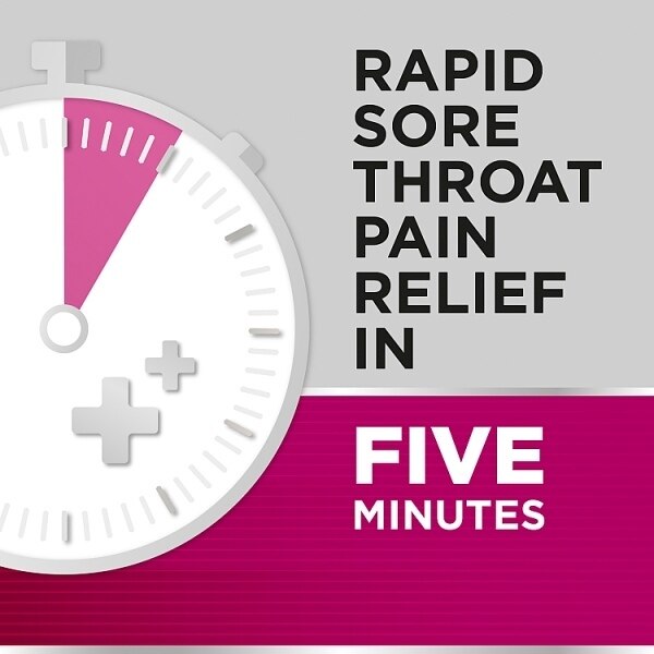 Strepsils Extra Cherry Throat & Pain Relief Lozenges 24s GOODS Superdrug