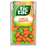 Tic Tac Lime & Orange 100 48g sweets Sainsburys