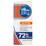 Triple Dry Roll On, Men Active 50ml deodorants & body sprays Sainsburys