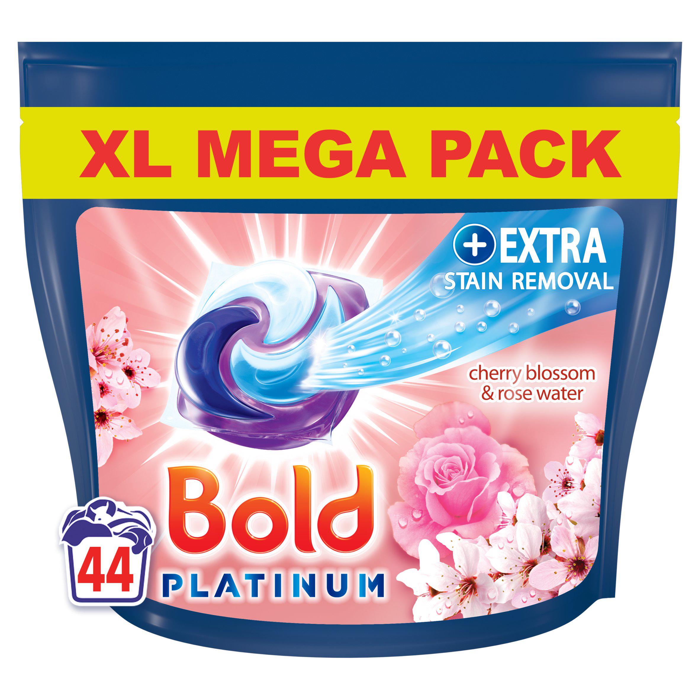Bold Platinum Pods Cherry Blossom Washing Liquid Capsules 44 Washes - McGrocer