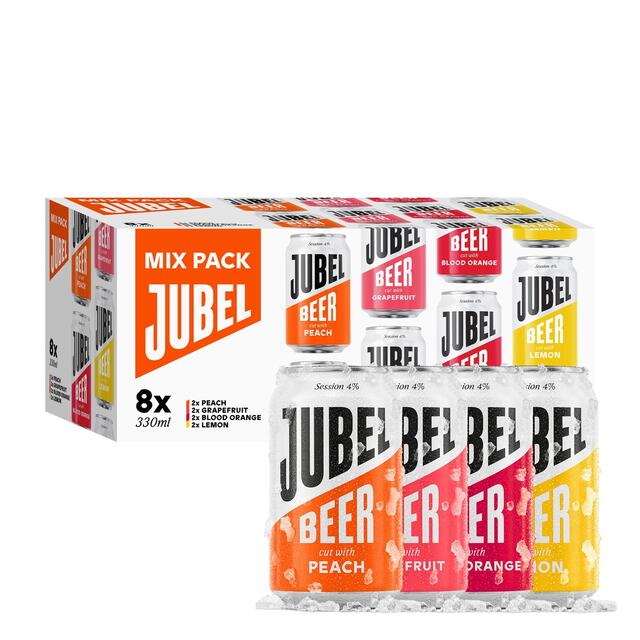 JUBEL Mixed pack 8 x 330ml - McGrocer