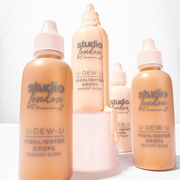 Studio London U DEW U Liquid Highlighter Shine Bright GOODS Superdrug