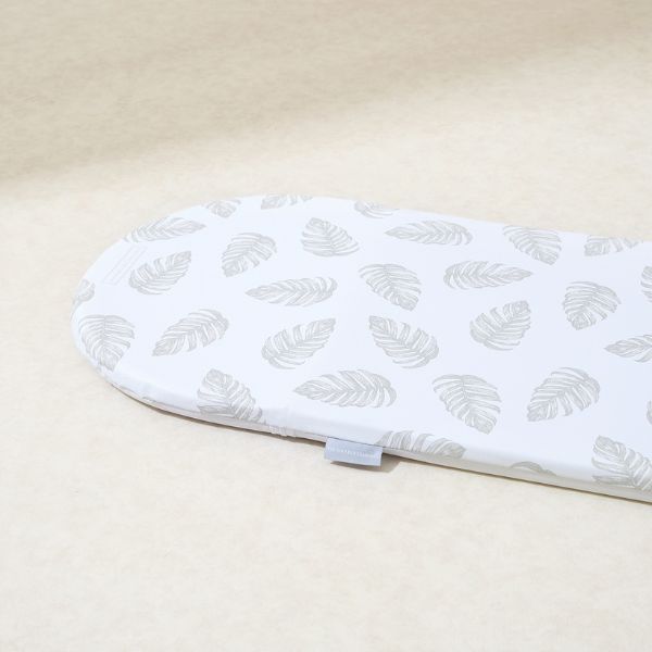 The Tiny Bed Co. Basket Changing Mat - Palm Bay (Stone) GOODS Superdrug