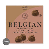 M&S Belgian Cocoa Dusted Chocolate Truffles 260g - McGrocer