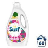 Surf Concentrated Liquid Laundry Detergent Tropical Lily 60 Washes GOODS ASDA