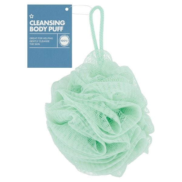 Superdrug Body Puff Green GOODS Superdrug