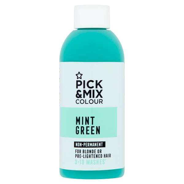 Superdrug Pick & Mix Semi Permenant Hair Dye Green GOODS Superdrug