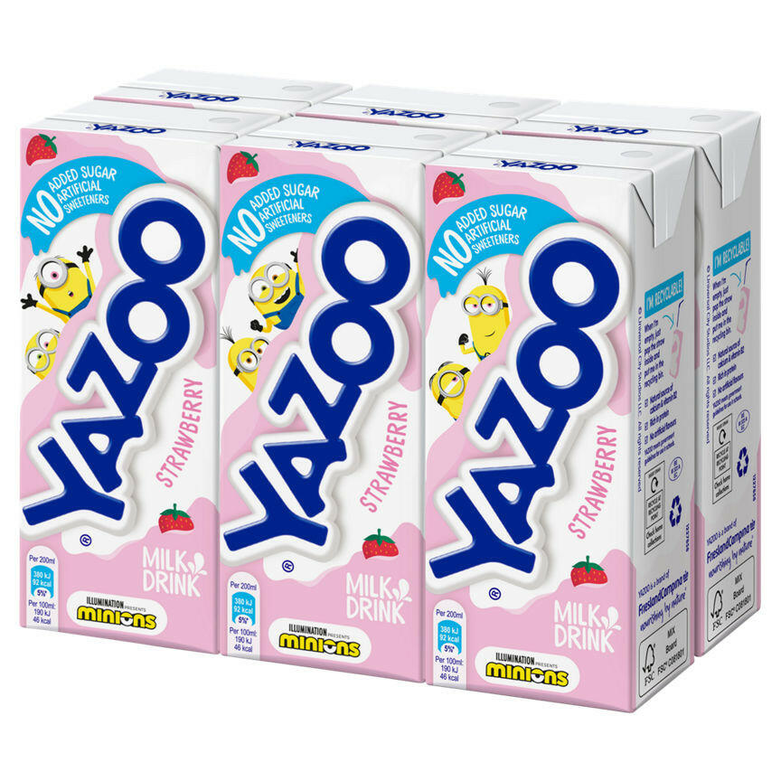 Yazoo Strawberry Milk Drink GOODS ASDA