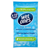 Wet Ones Be Fresh Biodegradable Antibacterial Hand Wipes, 12 Pack Suncare & Travel Boots