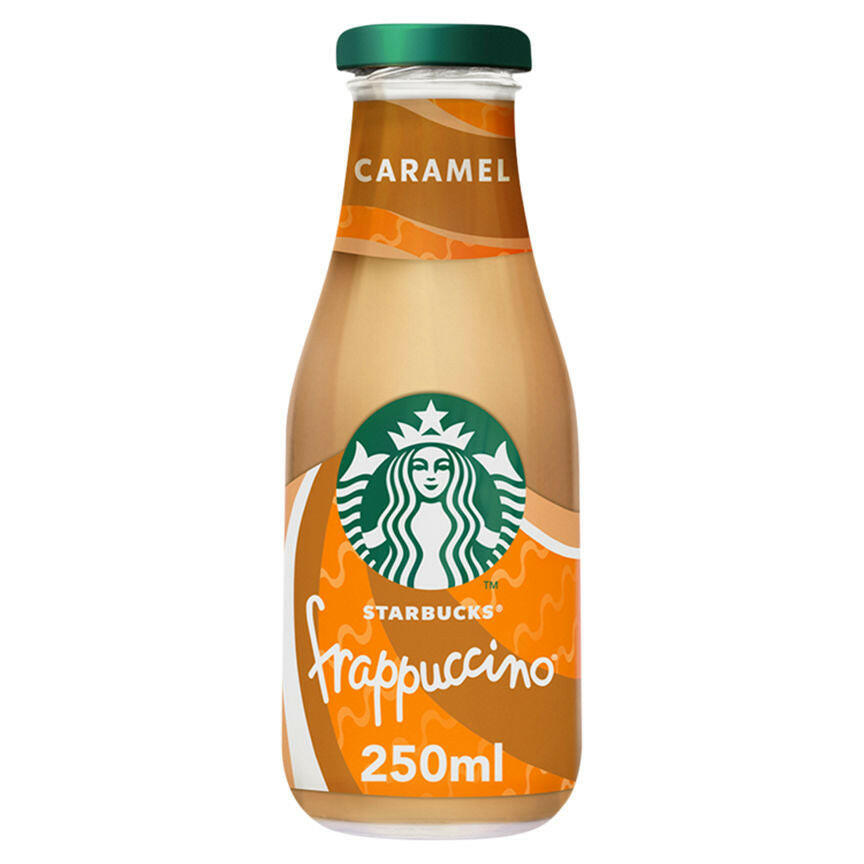 Starbucks Frappuccino Caramel Flavoured Milk Iced Coffee GOODS ASDA