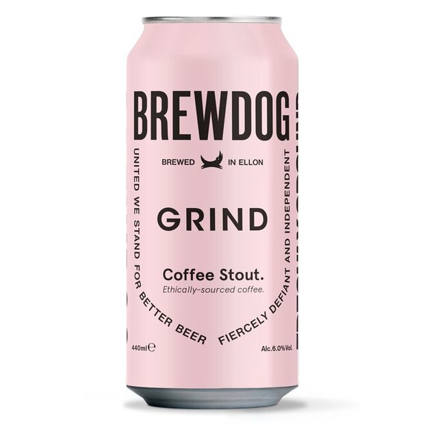 BrewDog Grind Collab Coffee Stout 440ml - McGrocer
