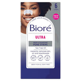 Biore Ultra Deep Cleansing Pore Strips 6 per pack - McGrocer