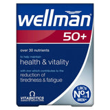 Vitabiotics Wellman 50+ 30 Tablets GOODS Boots