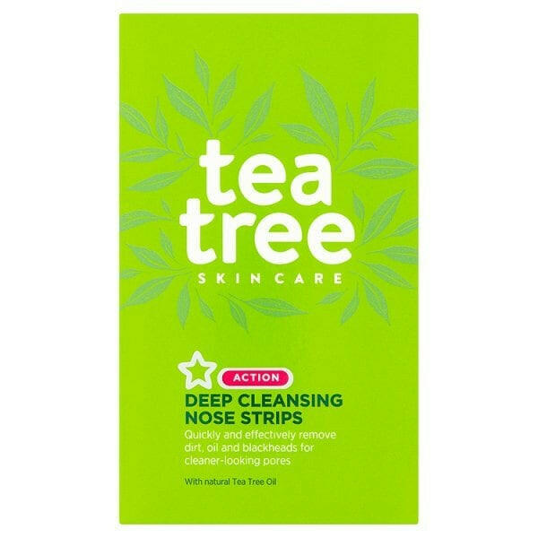 Superdrug Tea Tree 6 Action Deep Cleansing Nose Strips GOODS Superdrug