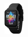 Reflex Active Series 30 Smart Calling Black Amoled Watch