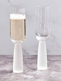 Anton Studio Designs Set of 2 Frost Oslo Champagne Flutes