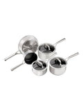 Ninja Silver ZEROSTICK Stainless Steel 5-Piece Pan Set