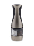 Cole & Mason Brushed Chrome Kew 2-In-1 Electronic Salt & Pepper Mill