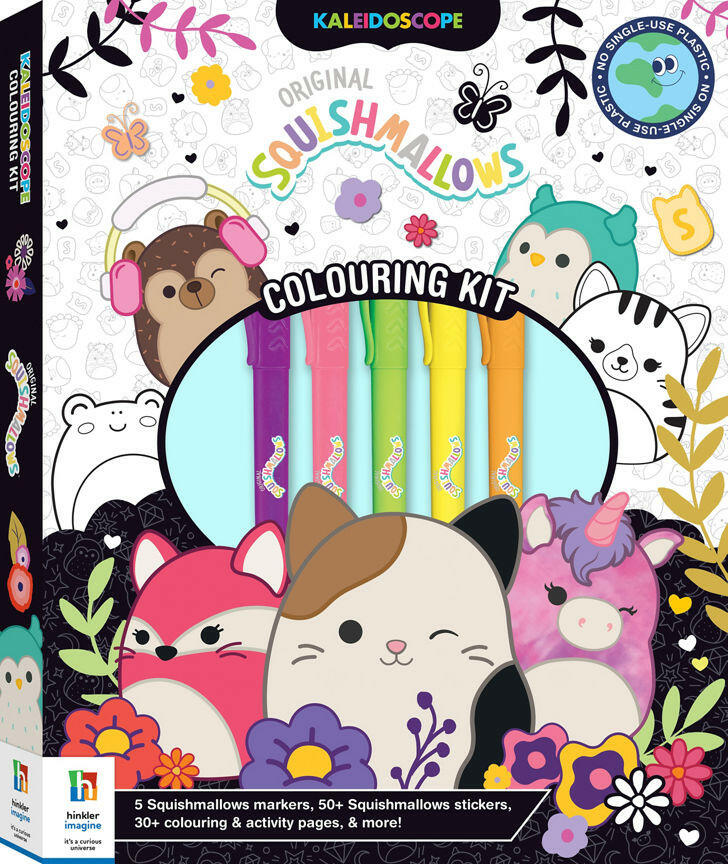 Squishmallows Kaleidoscope Colouring Kits GOODS ASDA