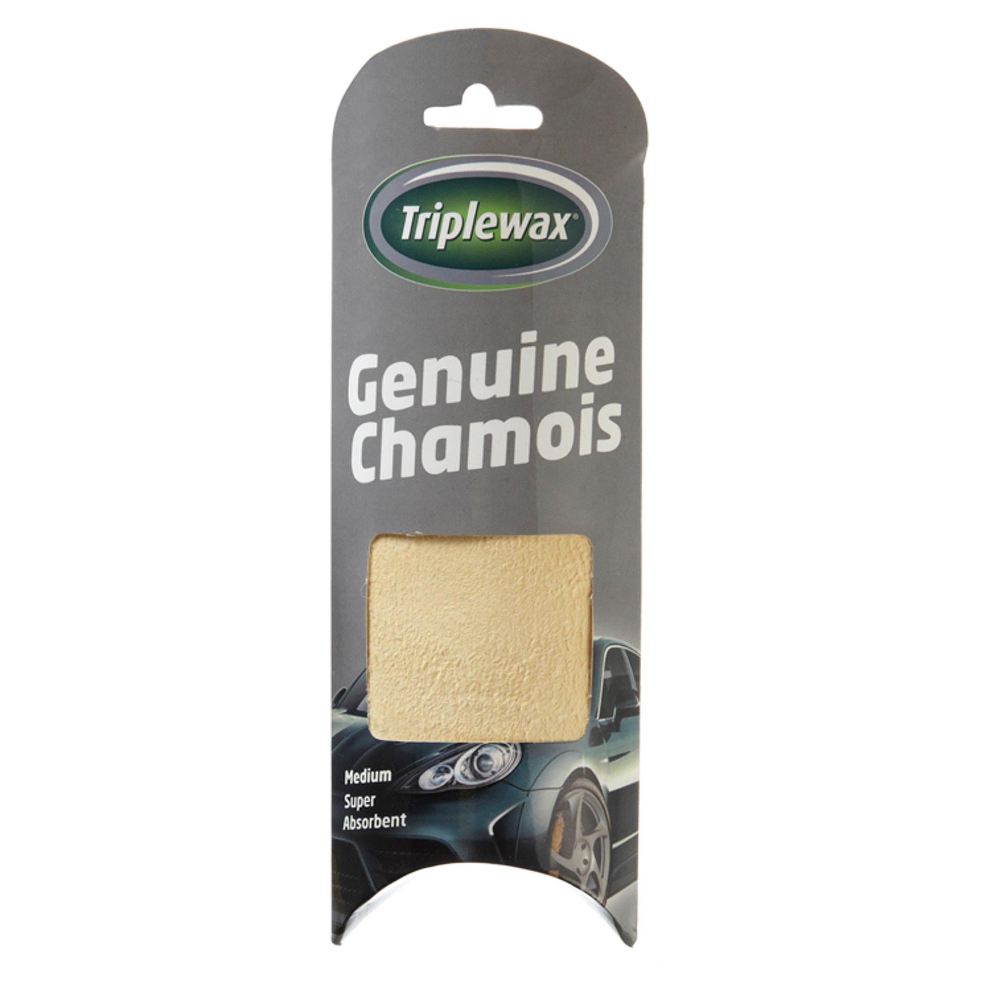 Triplewax Genuine Leather Chamois Medium GOODS Sainsburys