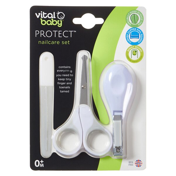 Vital Baby Protect Nailcare Set 3 Piece GOODS Superdrug