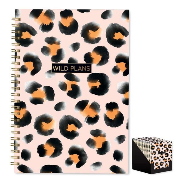 A5 Wiro Wild Plans Notebook - McGrocer