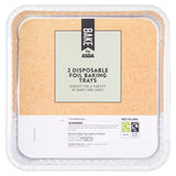 BAKE by ASDA Disposable Foil Baking Trays - McGrocer