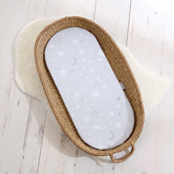 The Tiny Bed Co. Basket Changing Mat - Shiloh Skies GOODS Superdrug