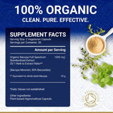 True Veda | Organic Bacopa Brahmi | 20:1 Extract | 60 Caps GOODS Superdrug
