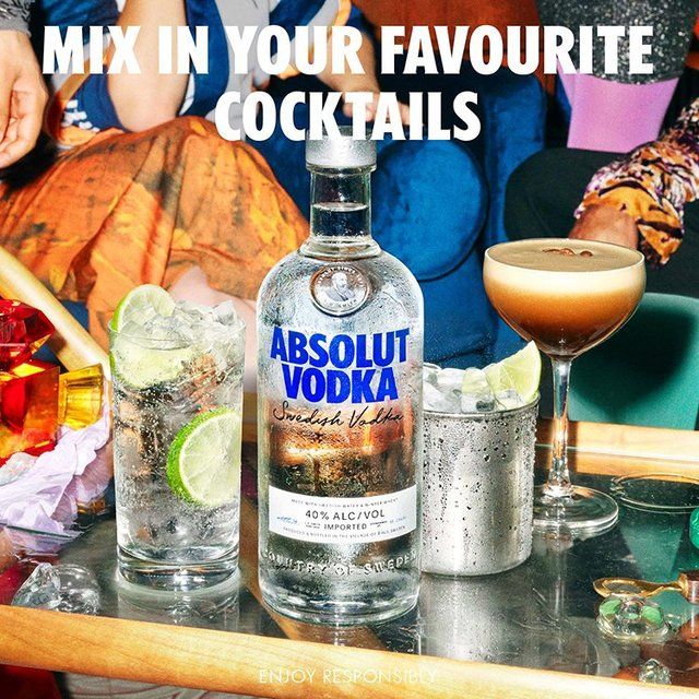 Absolut Blue Original Swedish Vodka 35cl - McGrocer