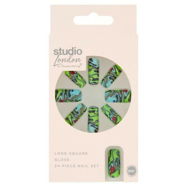 Superdrug Studio Green & Blue Smudge GOODS Superdrug