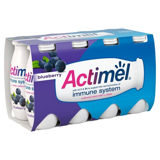Actimel Blueberry Cultured Yoghurt Drink 8 x 100g - McGrocer