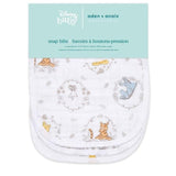 Aden+Anais essentials 3 pack cotton muslin baby snap bibs Winnie+friends 3 per pack - McGrocer