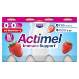 Actimel Strawberry 0% Added Sugar Fat Free Yoghurt Drink 8 x 100g - McGrocer