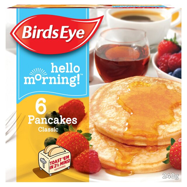 Birds Eye 6 Classic Pancakes 240g - McGrocer
