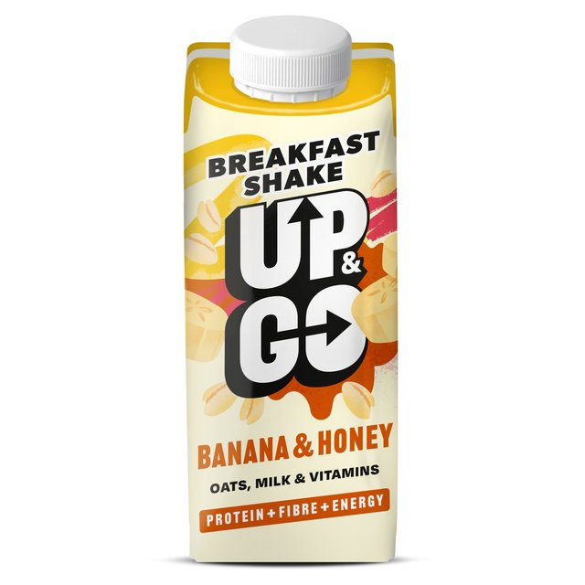 Up&Go Banana & Honey Breakfast Drink with Oats 300ml GOODS M&S