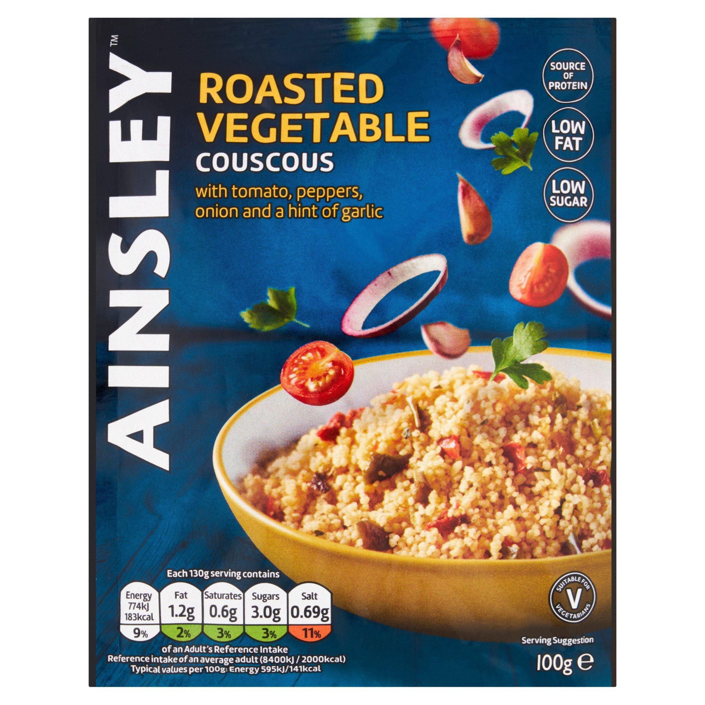 Ainsley Harriott Roasted Vegetable Cous Cous 100g - McGrocer