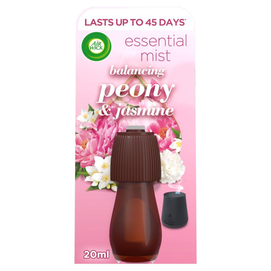 Air Wick Essential Mist Diffuser Refill, Peony & Jasmine - 1 Refill - McGrocer