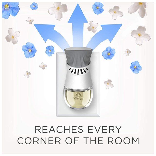 Airwick Crisp Linen & Lilac Plug In Gadget & Refill 19ml - McGrocer