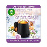 Airwick Essential Mist Kit Cosy Cottage Frosted Roses & Snowberry 20ml - McGrocer