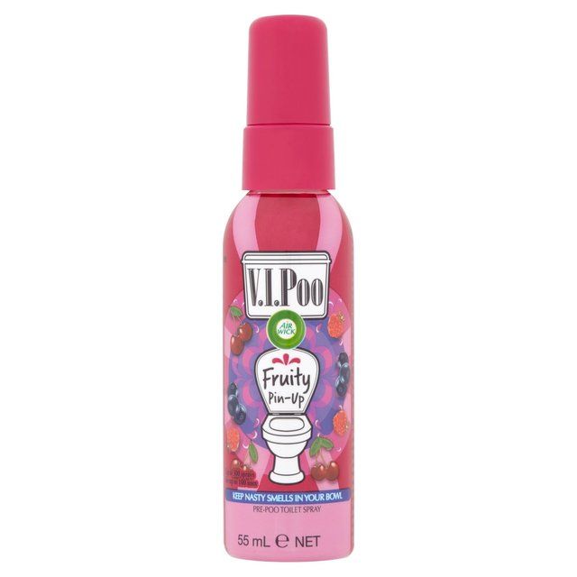Airwick ViPoo Fruity Pin Up Toilet Spray 55ml - McGrocer