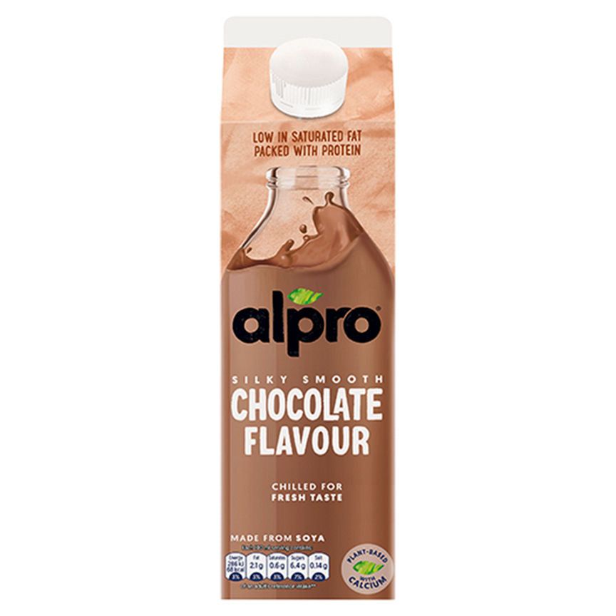 Alpro Chocolate Soya Plant-Based Chilled Drink - McGrocer
