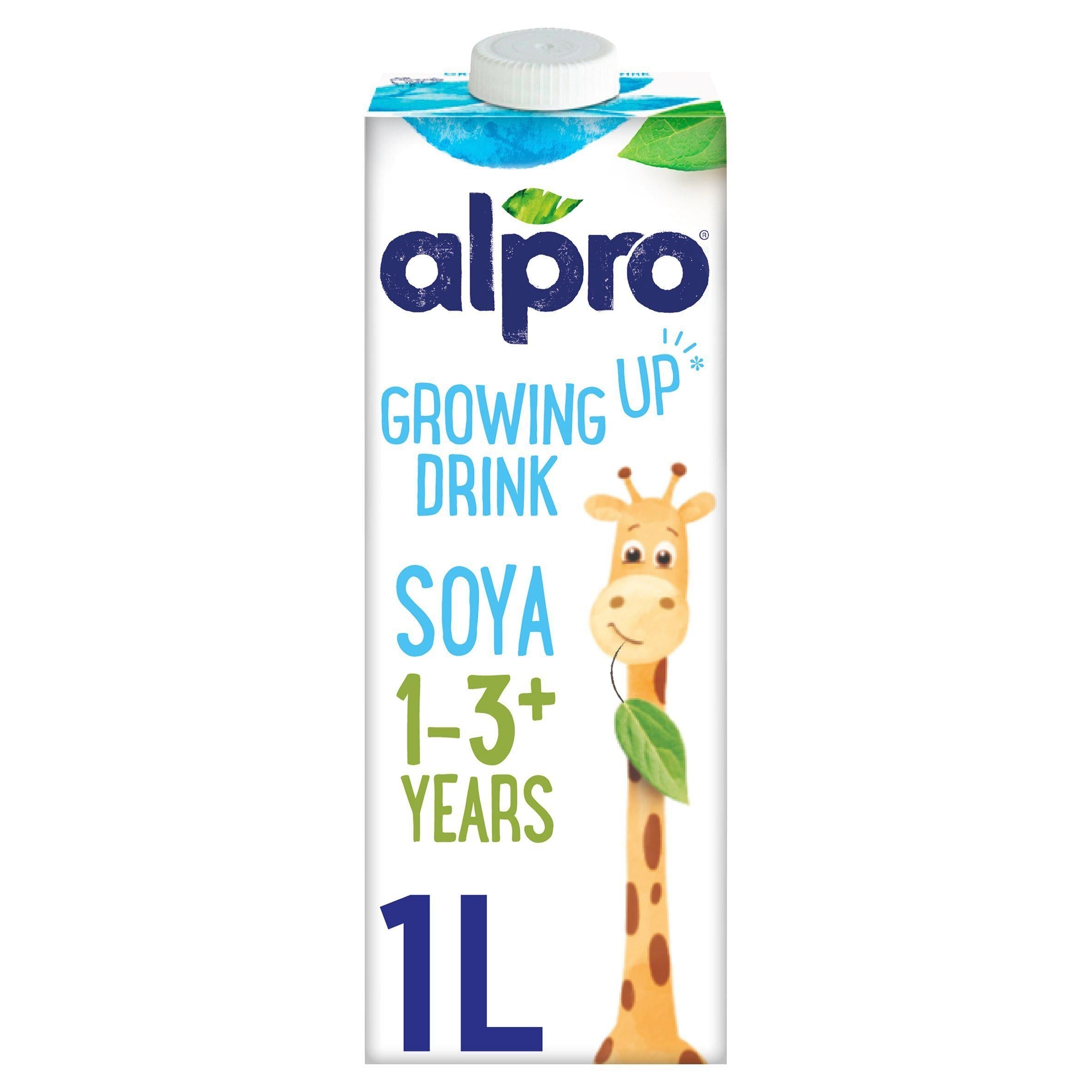Alpro Soya Growing Up Long Life Dairy Alternative Toddler Drink 1+ Years 1L - McGrocer