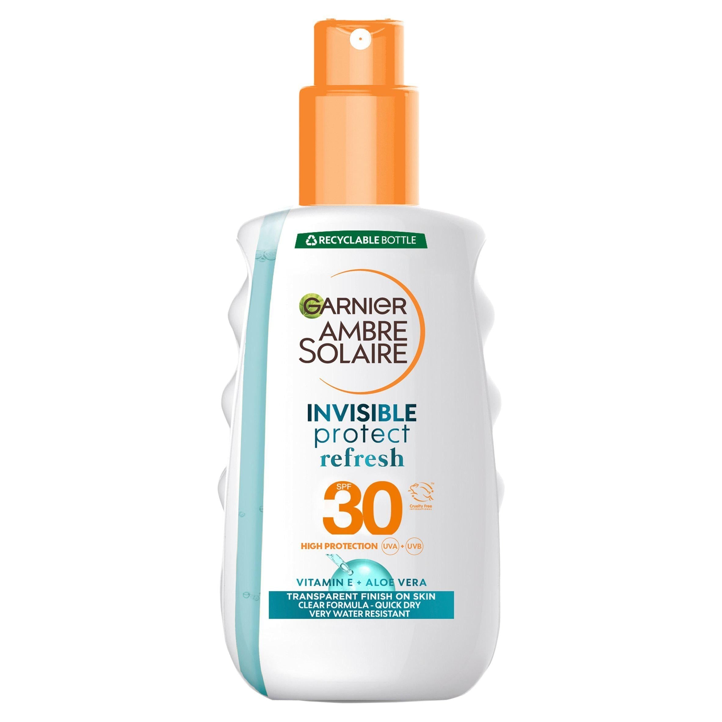 Ambre Solaire Clear Protect Sun Cream Spray SPF30 200ml - McGrocer