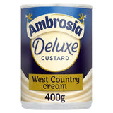 Ambrosia Deluxe West Country Cream Custard Can 400g - McGrocer