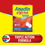 Anadin Extra Soluble Aspirin 12 Tablets - McGrocer